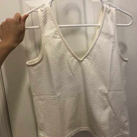 Madwell Jacquard Peekaboo-back Crop Tank - Picture 7 of 7